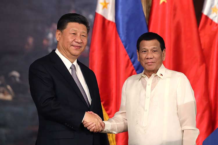 رئیس جمهور-چین-فیلیپین