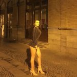 مریم لیپارتلیانی در خیابانی در گرجستان