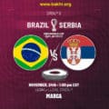 پیش بینی برزیل و صربستان