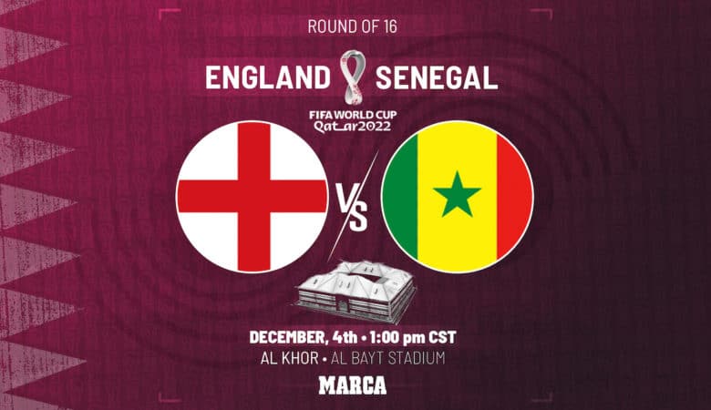 پیش بینی انگلیس و سنگال