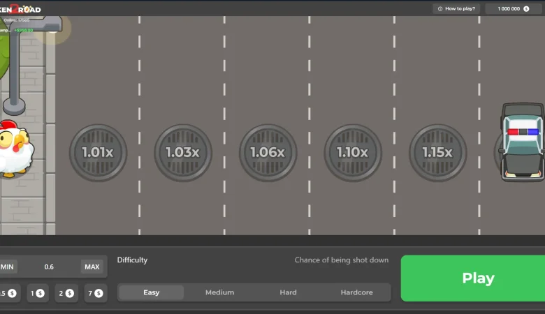 بازی جاده مرغ